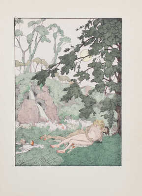 [Лонг. Дафнис и Хлоя / Пер. и предисл. Поля-Луи Курье; акварели и рис. Константина Сомова]. Paris, 1931.